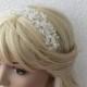 Crystals Headband, Wedding Tiara, Wedding Hair Wine, Country Bride, Hippie headband flowergirl, Bridal Halo