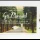 Wedding Invitation - Folded Vintage Forest Postcard Invitation set