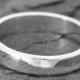 14K palladium white gold ring, 3mm x 1mm, flat, wedding band, wedding ring, square, mens wedding ring, mens wedding band, size up to 9