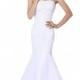 Women's Strapless Mermaid Lace Applique Tulle Bridal Wedding Dress