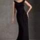 Elegant A-line Scoop Straps Ruching Floor-length Elastic cloth Bridesmaid Dresses - Dressesular.com