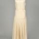Mill Crest Vintage 1930 Crepe Vintage Wedding Dress -  Designer Wedding Dresses