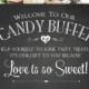Candy Buffet Sign Chalkboard Printable Wedding Sign Digital Instant Download (#CBU1C)
