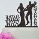 Iron Man Cake Topper, Wedding Cake Topper,Mr and Mrs Cake Topper With last name,Superhero Cake Topper,Custom Cake Topper,Hero Wedding C137
