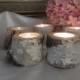 15  - 2" Birch Candle Holders for Weddings, Bridal Showers, Garden Party, Favors