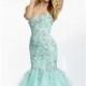 2014 Cheap Mermaid Lace Tulle Gown by Paparazzi by Mori Lee 95087 Dress - Cheap Discount Evening Gowns