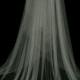 Couture bridal or wedding veil in soft English net  - Katherine