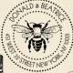 Custom Self-Inking Address Stamp - "Buzzing Bee"