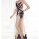 Floor Length Open Back Gown by Tarik Ediz - Brand Prom Dresses
