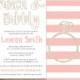 Brunch and Bubbly Bridal Shower Invitation - Printable File