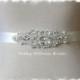 Pearl Bridal Sash, Rhinestone Crystal Pearl Bridal Belt, Jeweled Pearl Wedding Belt, Pearl Crystal Bridesmaid Sash, Wedding Sash, No. 4040S