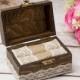 Wedding Ring Box Personalized Rustic Ring Holder Ring Bearer
