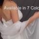 Chiffon bridal wrap wedding shawl scarf cover up long shrug stole CW200 (7 COLORS white, ivory, champagne, gray, pink, navy blue, black)