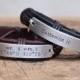 Personalized coordinates bracelet, Latitude Longitude Bracelet, Mens nameplate Bracelet, GPS Bracelet, Engraved Bracelet, personalized gift