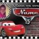 Cars Lightening McQueen Print your Own Invitation Digital File with Photo