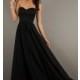 Strapless Black Lace Gown by Mori Lee - Brand Prom Dresses