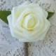 Boutonniere, budget boutonniere, ivory boutonniere, white boutonniere, boutonniere, wedding boutonniere, simple boutonniere, rustic, B001