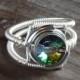 Steampunk Jewelry - Ring - Vitrail Swarovski Crystal