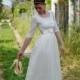 Vintage Wedding Dress, Lace Wedding Dress, SuzannaM Designs, Long Sleeve Wedding Dress, Vintage Wedding Gown, Vintage Bridal Dress, Maryse
