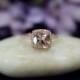 Engagement Ring 8mm Cushion Cut Natural VS Morganite Ring Solid 14K Rose Gold Ring Diamonds Ring Wedding Ring Promise Ring Anniversary Ring