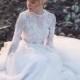 Willow Crop Top - Crop Top Wedding Dress - Lace Wedding Dress - Lace Crop Top - Long Sleeve Crop Top - Long Sleeve Lace Wedding Dress - Wedd