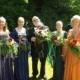 Medieval Bridesmaids Gown, Elvish Wedding Gown, Handfasting Dress, Renaissance Gown, Medieval Dress, Gothic Dress, Prom Dress, "Nanetta"