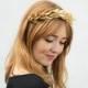 Gold Leaf Headband. Gold Leaf Crown, Greek Wedding, Bridesmaids Gift, Bridal Headpiece, Gold Leaf Headpiece, Leaf Crown, Gold, Greek Goddess
