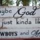 Western Wedding / Personalized Wedding Sign / Country Music Lyric Sign / Cowboys and Angels / Rustic Western Sign / First Dance Song