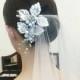 Pearl&Crystal Leaf Bridal Pins ( a set of 2 )