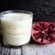 POMEGRANATE Candle Organic Coconut Wax Candle Essential Oils All Natural 10 oz.