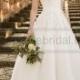 Essense of Australia Lace Wedding Dress With Cap Sleeves Style D1919 - Essense Of Australia - Wedding Brands