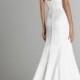 Sleek Strapless Wedding Gown
