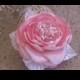 Blush Bridal hair flower-pink Flower Bridal Head Piece-Blush Bridal Flower Hairclip,Flower Fascinator,Flower Bridesmaids,Wedding Headpiece