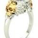 Two Faces of Infinity Skull Ring