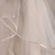 Ivory double layer 55-80cm with comb simple bridal veil wedding accessories