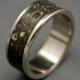 Titanium Concrete Wedding Ring, Unique Wedding Ring, Mens Rings, Womens Rings, Eco-Friendly Rings - CONCRESCO