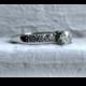Vintage Three Stone Diamond Engagement Ring in 14K White Gold - 1.19ct.