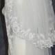 Bridal veil,2 Tier Veil,ivory/white Wedding Veil,Lace Edge Veil, Wedding Accessories,With comb