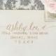 ASHBY Layout / Wedding Calligraphy Envelope Addressing / Hand Written / Tier 2 Layout