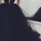 Sexy Key-Hole Sweep Train Sleeveless Black Prom Dress Ruched Backless