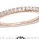 0.8 CT Wedding Engagement Ring Band Classic 14k Rose Gold Made and Designed in the USA