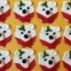 christmas White Polar Bear cupcake toppers 12pcs edible fondant cookie topper decorations holiday jolly gifts frozen winter fondant edible