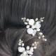 Bridal hair pins. Bridal pearl hair pins. Wedding hair pins. Hair pins. Pearl hair pins MOD615