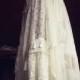 Gyspy Dress-Gypsy Wedding Dress-Boho Wedding Dress-Bohemian Wedding Dress-Boho Clothing-Wedding Dress-Alternative Wedding Dress-Upcycled