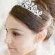 Bridal Tiara  - LUNA, Swarovski Bridal Tiara, Crystal Wedding Crown, Rhinestone Tiara, Wedding Tiara, Diamante Crown