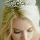 Bridal Tiara Crystal Tiara - MEG, Swarovski Bridal Tiara, Crystal Wedding Crown, Rhinestone Tiara, Wedding Tiara, Diamante Crown