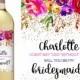 Custom Bridesmaid Proposal Gift - Bridesmaid Wine Bottle Label - Asking Bridesmaid Will You Be My Bridesmaid Gift