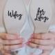 Wifey for Lifey Wedding Heels Shoes Decal Sticker Something Blue Bride FREE SHIPPING