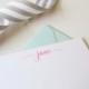 Personalized Stationery 