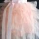 Blush Pink Ruffled Tutu dress skirt top set